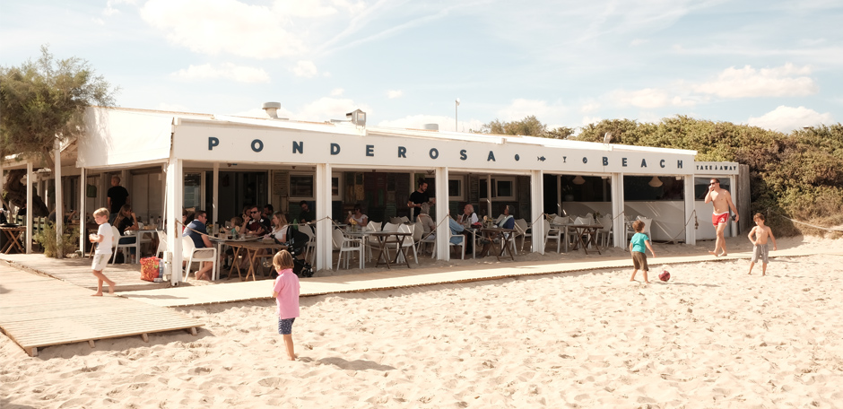 PONDEROSA BEACH RESTAURANT PLAYA DE MURO MALLORCA