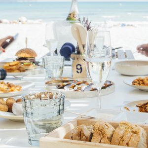 restaurante playa frente al mar mallorca ponderosa beach